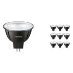 Confezione Multipack 10x Philips Master LED Faretti GU5.3 MR16 7.5W 621lm 36D - 927 Bianco Molto Caldo | Miglior resa cromatica - Dimmerabile - Sostitutiva 50W