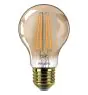 Philips Classic LED Bulbo E27 Pera Oro 8W 630lm -  822 Bianco Molto Caldo | Dimmerabile - Sostitutiva 50W