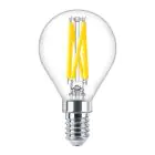 Philips MASTER LED E14 Sferica Filamento Chiara 3.4W 470lm - 922-927 Dim To Warm | Miglior Resa Cromatica - Dimmerabile - Sostitutiva 40W