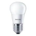 Philips Corepro LED Lustre E27 Sferica Ghiaccio 5W 470lm - 827 Bianco Molto Caldo | Sostitutiva 40W